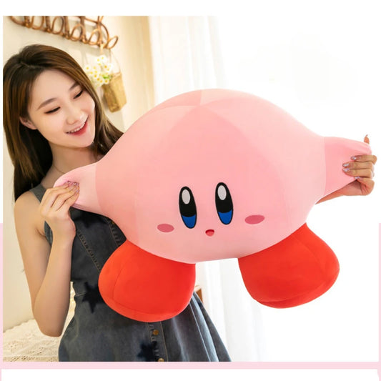 30/40/50cm Kawaii Star Kirby Big Plush Dolls Heart Pillow Anime Quality Cartoon Stuffed Peluche Toys for Children Birthday Gifts